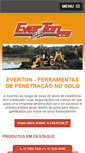 Mobile Screenshot of everton600.com.br